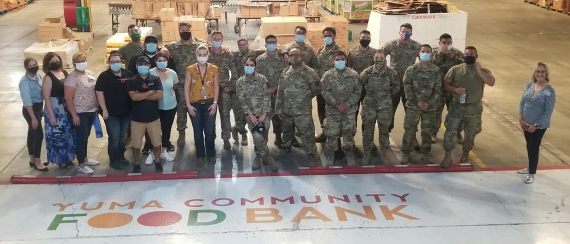 Yuma Community Food Bank Giving